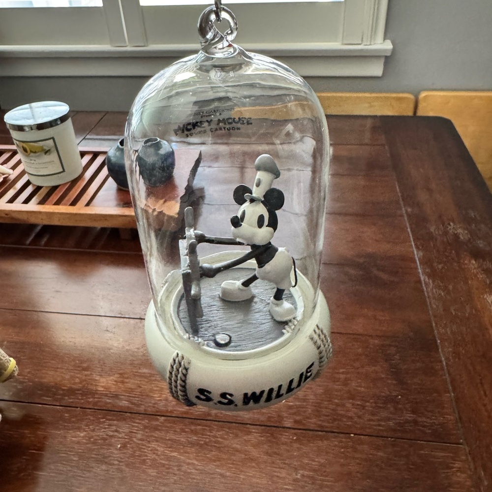 Disney Black and White Mickey Mouse S.S. Willie Display